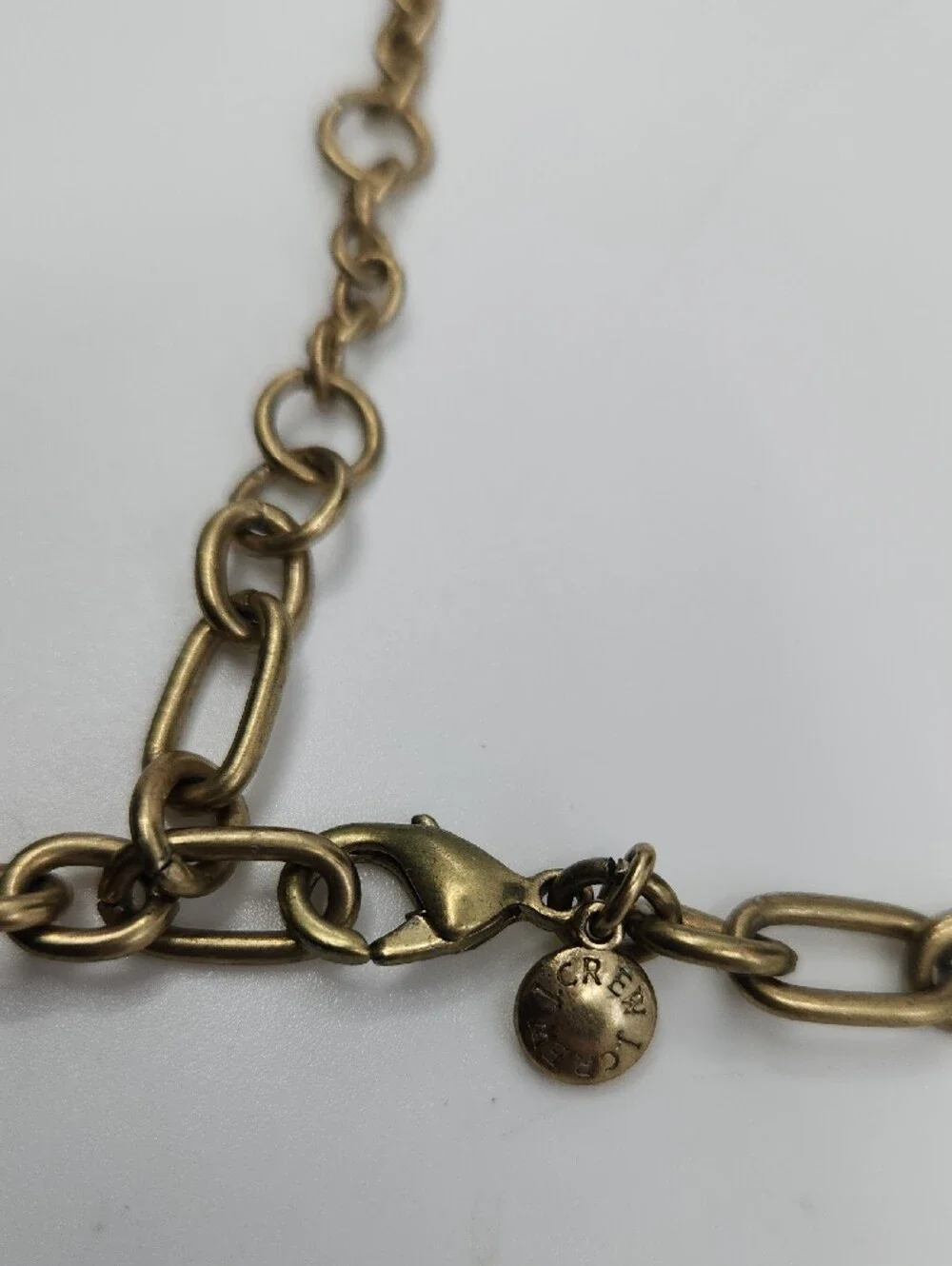 J. Crew Acrylic Link Statement Necklace